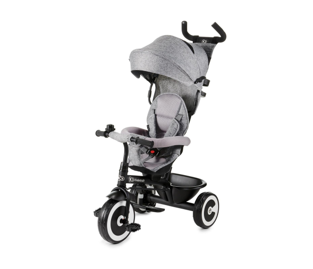 Kinderkraft Rowerek Trójkołowy Aston Grey - 463171 - zdjęcie